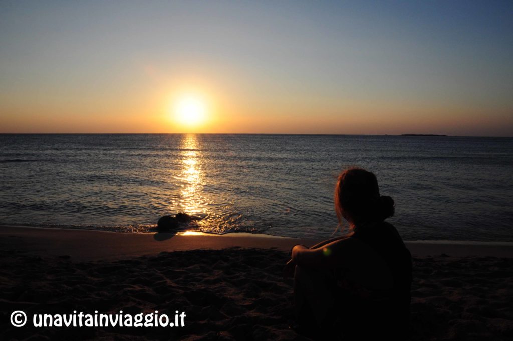 Isola di Creta: tramonto a Falasarna