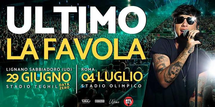 Ultimo in concerto a Lignano Sabbiadoro